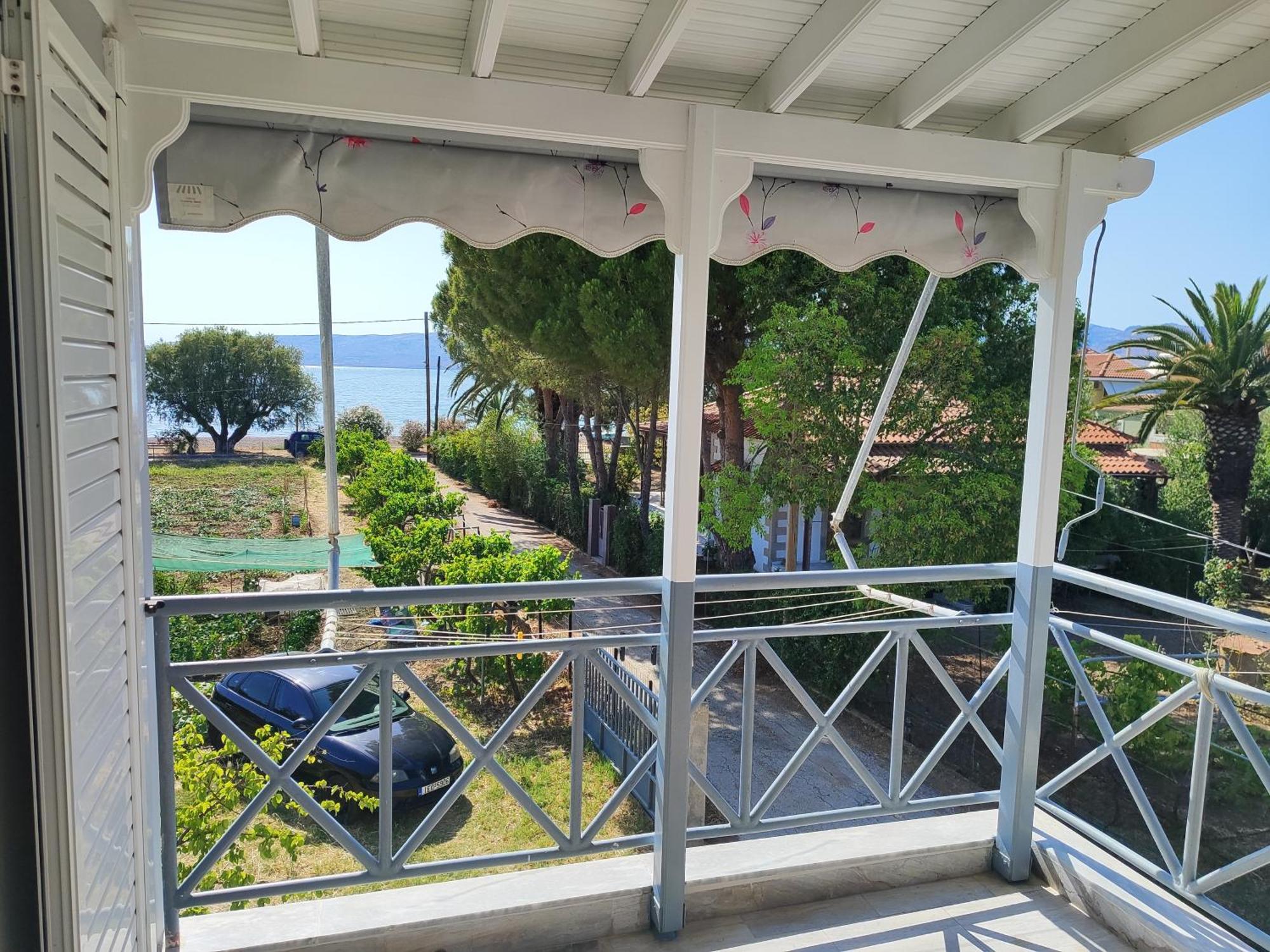 Holiday House With Sea View In Skala Polichnitos Skala Polichnitou Εξωτερικό φωτογραφία